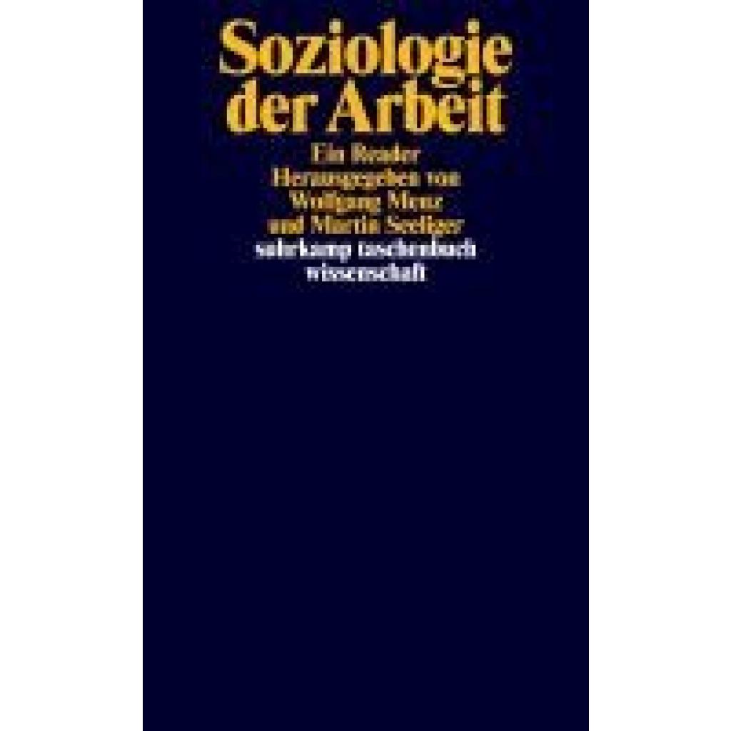 Soziologie der Arbeit